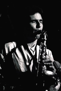Perico Sambeat, Ronnie Scott's, London, 1993.  Artist: Brian O'Connor