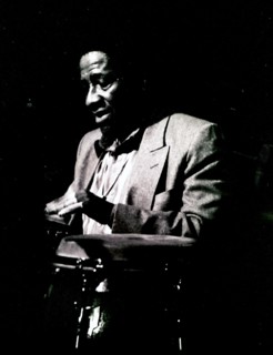 Mongo Santamaria, Ronnie Scott's, London, 1990. Artist: Brian O'Connor