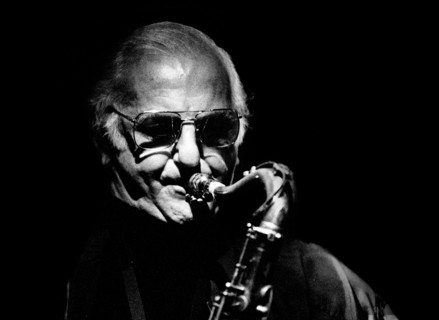 Ronnie Scott, Ronnie Scott's, London, 1992. Artist: Brian O'Connor