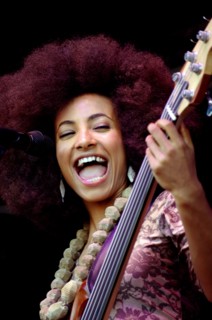 Esperanza Spalding, Love Supreme Jazz Festival, Glynde, East Sussex, 2013.  Artist: Brian O'Connor