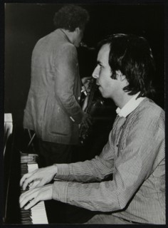 Bill Cunliffe and Steve Marcus, playing at the Royal Festival Hall, London, 1985. Artist: Denis Williams