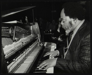 Roland Hanna at the piano, 1980. Artist: Denis Williams