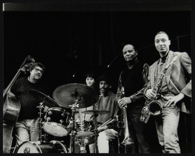 The JJ Johnson Quintet at the Hertfordshire Jazz Festival, St Albans Arena, 4 May 1993: Rufus Reid  Artist: Denis Williams