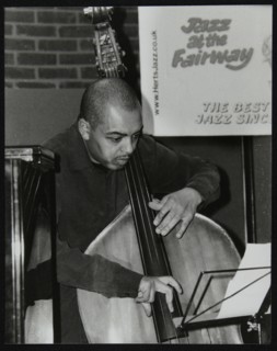Bassist Gary Crosby playing at The Fairway, Welwyn Garden City, Hertfordshire, 25 January 2004. Artist: Denis Williams