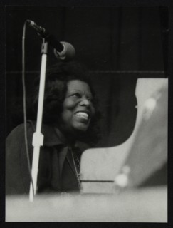 Pianist Mary Lou Williams at the Newport Jazz Festival, Ayresome Park, Middlesbrough, July 1978. Artist: Denis Williams