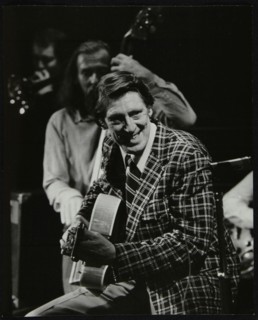 Tal Farlow (guitar) and Peter Ind (double bass), Wallingford, Oxfordshire, 1981. Artist: Denis Williams