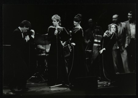 Georgie Fame and Sweet Substitute with Keith Smith's Hefty Jazz in concert, 1984. Artist: Denis Williams