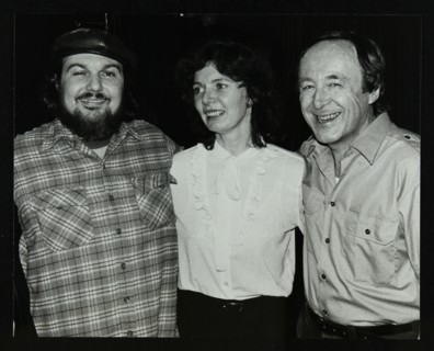 Musicians Dr John and Chris Barber at the Forum Theatre, Hatfield, Hertfordshire, 1981. Artist: Denis Williams
