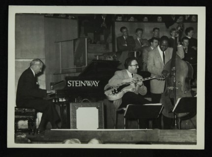 The Stan Kenton Orchestra in concert, 1956. Artist: Denis Williams