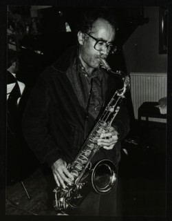 Saxophonist Art Themen playing at The Bell, Codicote, Hertfordshire, 4 January 1981. Artist: Denis Williams