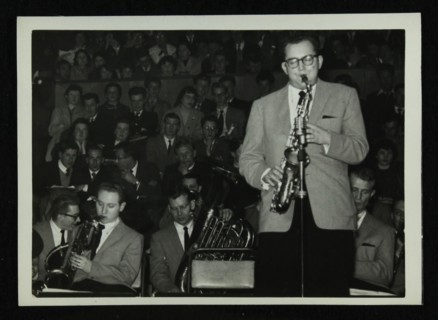 The Stan Kenton Orchestra in concert, 1956. Artist: Denis Williams