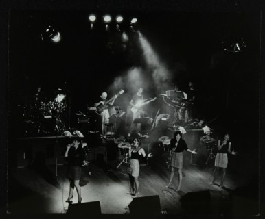 The Nolans in concert at the Forum Theatre, Hatfield, Hertfordshire, 23 January 1986. Artist: Denis Williams