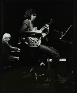 Michael Garrick and John Etheridge playing at The Stables, Wavendon, Buckinghamshire. Artist: Denis Williams