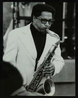 American saxophonist Illinois Jacquet playing at the Capital Radio Jazz Festival, London, 1979. Artist: Denis Williams