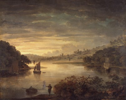 'A view on the river Neath in Glamorganshire', 1740-1760. Artist: Anthony Devis
