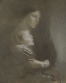 'Maternity (Suffering)', 1896-97. Artist: Eugene Carriere.
