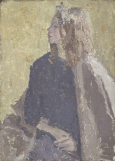 'Girl in profile', 1900-1939. Artist: Gwendolen Mary John