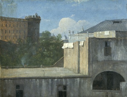 'Buildings in Naples with the North-East side', 1782. Artist: Thomas Jones.