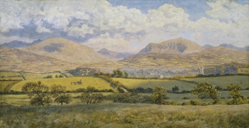 'Caernarvon', 1875. Artist: John Brett