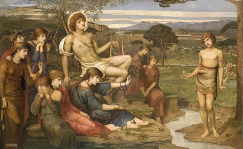 'Apollo and Marsyas', 1879. Artist: John Melhuish Strudwick