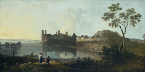 'Caernarvon Castle', 1733-1782. Artist: Richard Wilson.