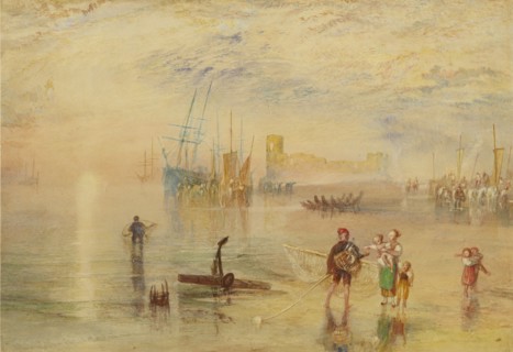 'Flint Castle, North Wales', 1834-1838. Artist: JMW Turner.
