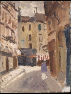 'A street in Nantes', 1920-1930. Artist: Christopher Wood