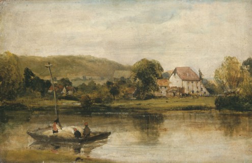 'A farm in Normandy', 1821-1828. Artist: Richard Parkes Bonington.