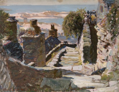 'Old Barmouth', 1893-1934. Artist: Christopher Williams