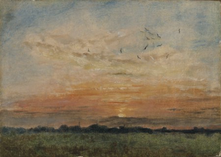 'Sunset', 1796-1837. Artist: John Constable.