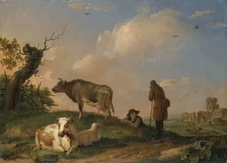 'Landscape with Cattle', 1670-1690. Artist: Johannes van der Bent