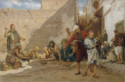 'The challenge refused', 1851-1895. Artist: John Evan Hodgson.
