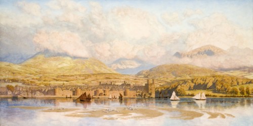 'The Stronghold of the Seison and the Camp of Kittywake', 1879. Artist: John Brett