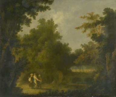 'The garden of the villa Madama, Rome', 1723-1782. Artist: Richard Wilson.