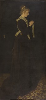 'The Seamstress', c1875. Artist: James Abbott McNeill Whistler.