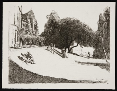 'Convalescence in England', 1917. Artist: Claude Allin Shepperson.