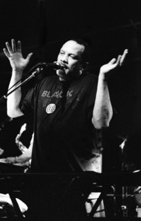 Roy Ayers, Ronnie Scott's, London, 1990. Artist: Brian O'Connor.