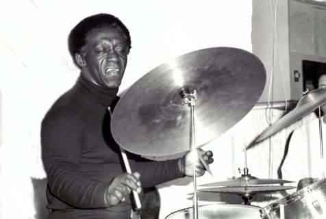 Art Blakey, Ronnie Scott's, London, 1973.  Artist: Brian O'Connor.