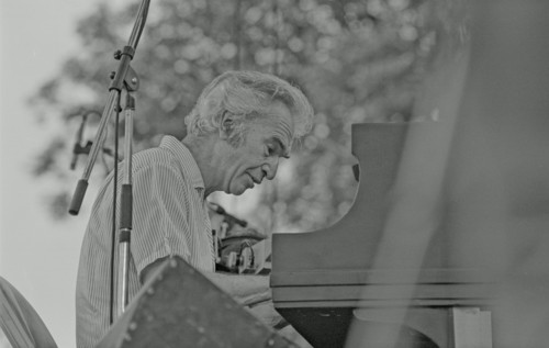 Dave Brubeck, Capital Jazz, Knebworth, 1982. Artist: Brian O'Connor.