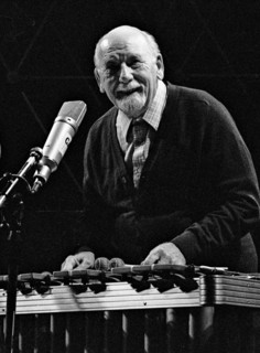 Red Norvo, Capital Jazz, Knebworth, 1982.   Artist: Brian O'Connor.