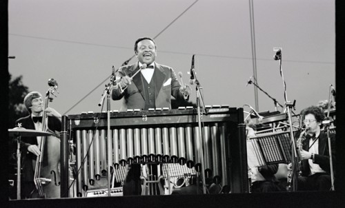 Lionel Hampton, Knebworth, 1982.  Artist: Brian O'Connor.