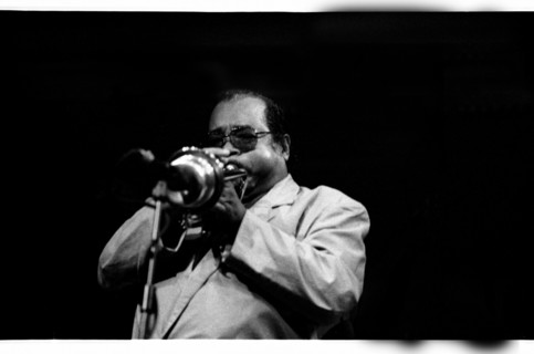 Nat Adderley, Jazz Cafe, London, 1993. Artist: Brian O'Connor.