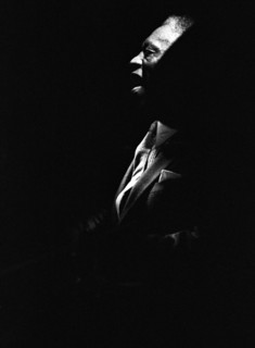 Art Blakey, Ronnie Scott's, London, 1983.   Artist: Brian O'Connor.