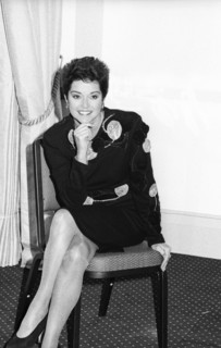 Gemma Craven, BAFTA, Picadilly, London, 1990.  Artist: Brian O'Connor.