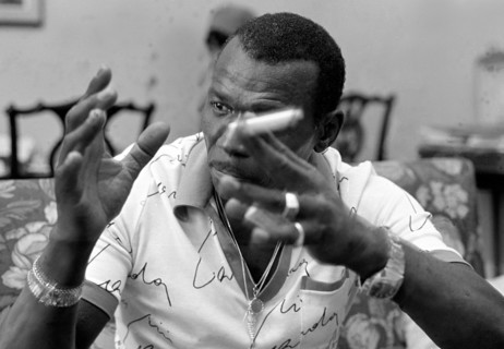 Elvin Jones, London, 1977.   Artist: Brian O'Connor.