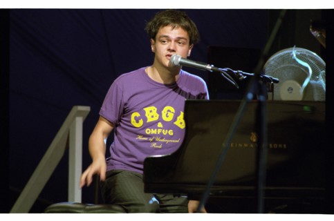 Jamie Cullum, Brecon, 2003.   Artist: Brian O'Connor.