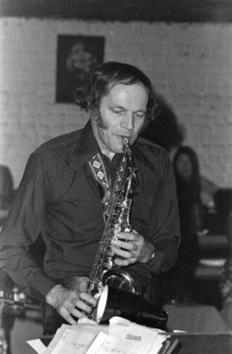 Johnny Dankworth,  Ronnie Scott's, Soho, London, 1973. Artist: Brian O'Connor.