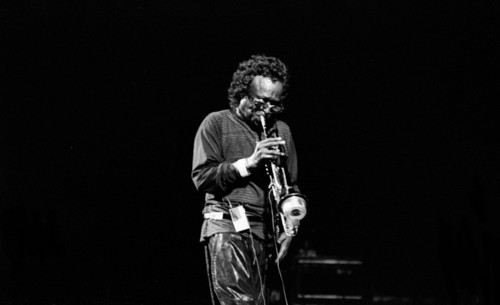 Miles Davis, RFH, London, 1989.  Artist: Brian O'Connor.