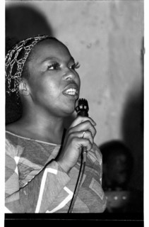 Roberta Flack,  Ronnie Scott's , Soho, London, 1972. Artist: Brian O'Connor.
