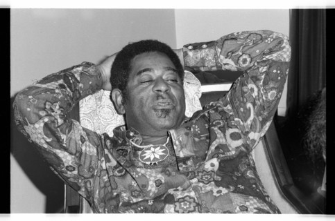 Dizzy Gillespie,  London, 1973.  Artist: Brian O'Connor.